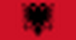 Flagge Albanien