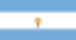 Flagge Argentinien