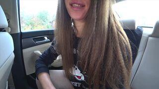 sie akzeptierte einen analfick im taxi für einen echten preis